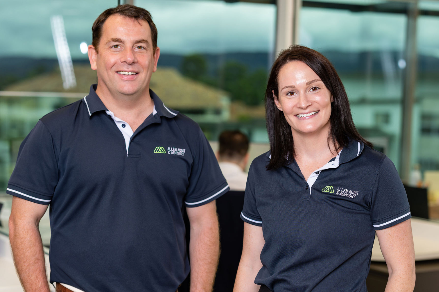 Allen Audit & Advisory's Richard Allen and Katrina McPhee